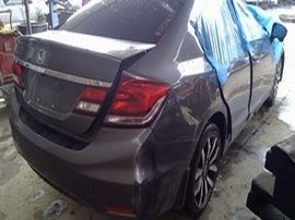 2015 CIVIC GRAY EX-L 1.8 AT  A24034